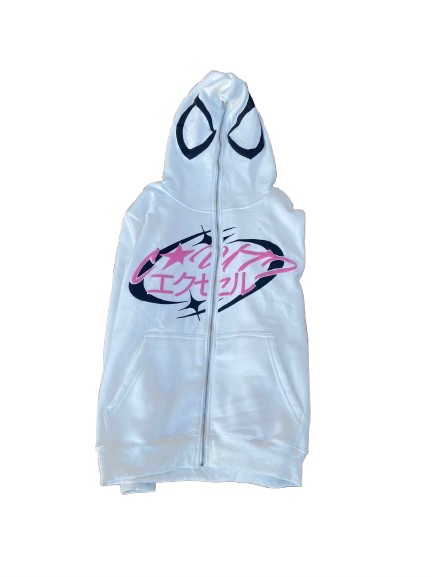 Couti Cotton Spider-Man Full Zip Oversized Hoodie